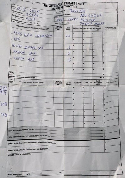 2022 Chevrolet Equinox FWD 4dr LT w/2FL