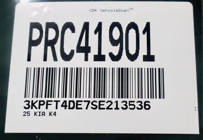 2025 Kia K4 LXS FWD