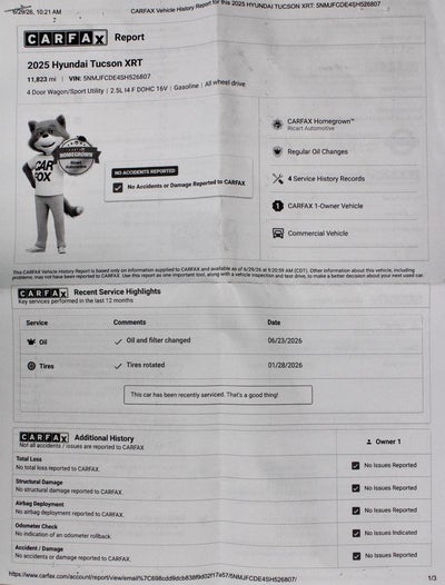 2025 Hyundai TUCSON XRT AWD