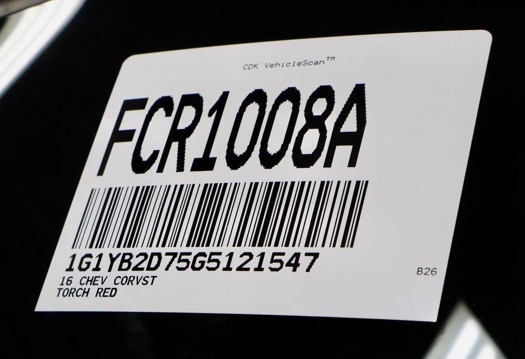 2016 Chevrolet Corvette Stingray