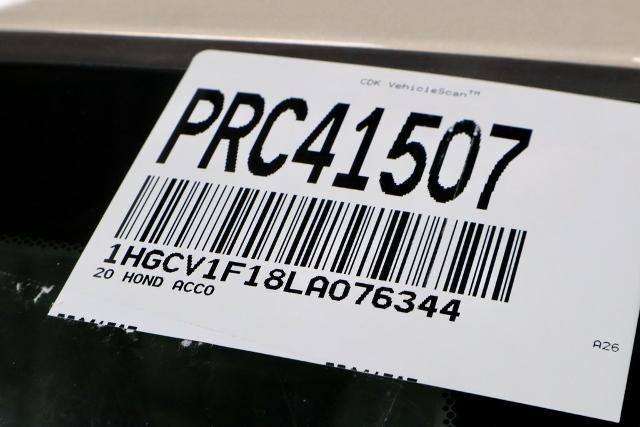 2020 Honda Accord Sedan LX