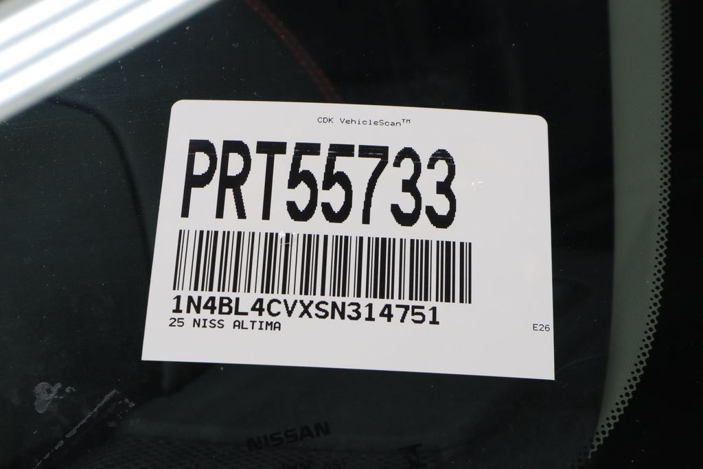 2025 Nissan Altima 2.5 SR