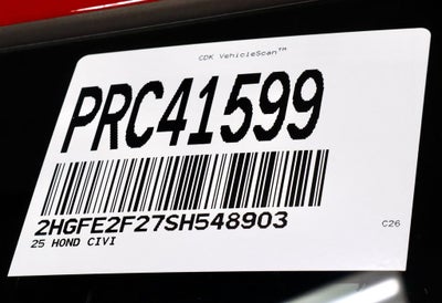 2025 Honda Civic Sedan LX