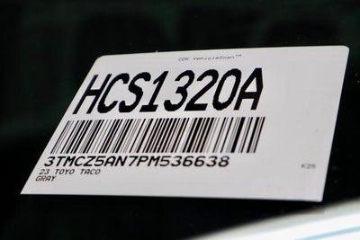 2023 Toyota Tacoma 4WD SR