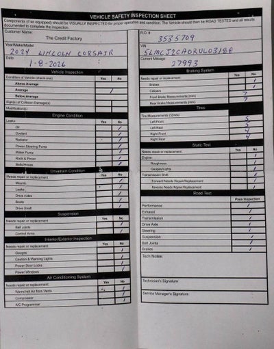 2024 Lincoln Corsair Reserve