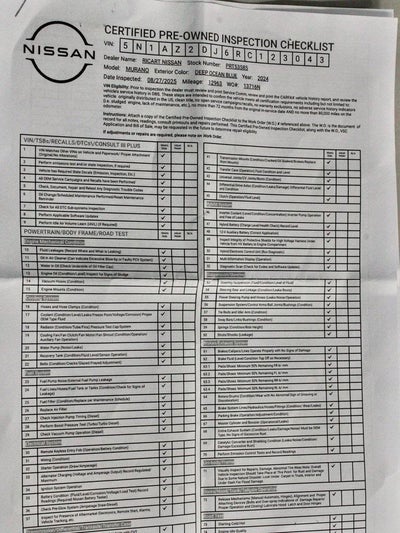 2024 Nissan Murano Platinum