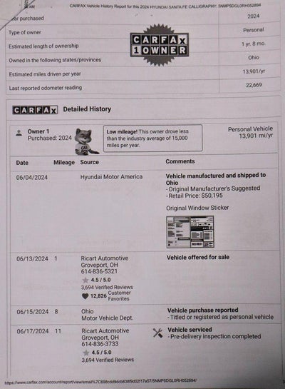 2024 Hyundai SANTA FE Calligraphy