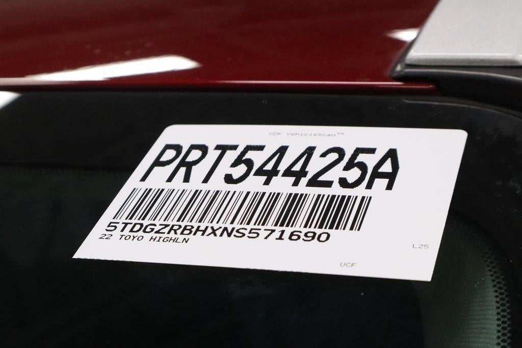 2022 Toyota Highlander XLE