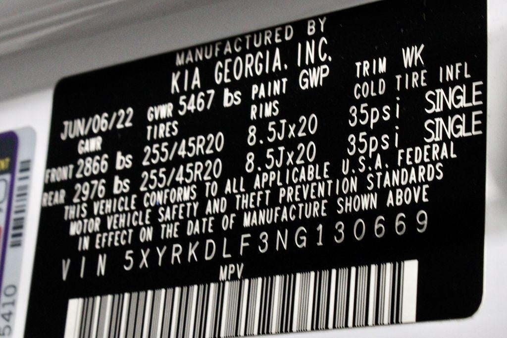 2022 Kia Sorento SX