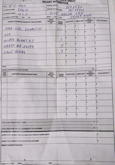 2025 Mazda Mazda CX-5 2.5 S Select Package