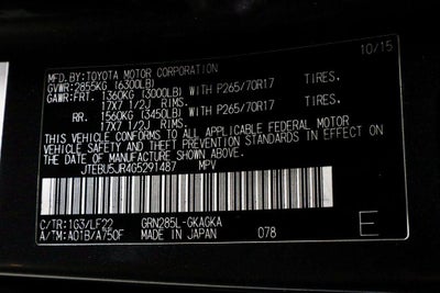 2016 Toyota 4Runner TRD Pro