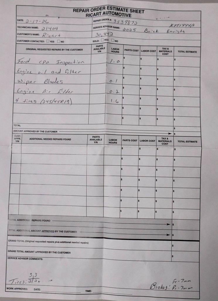 2025 Buick Envista Sport Touring