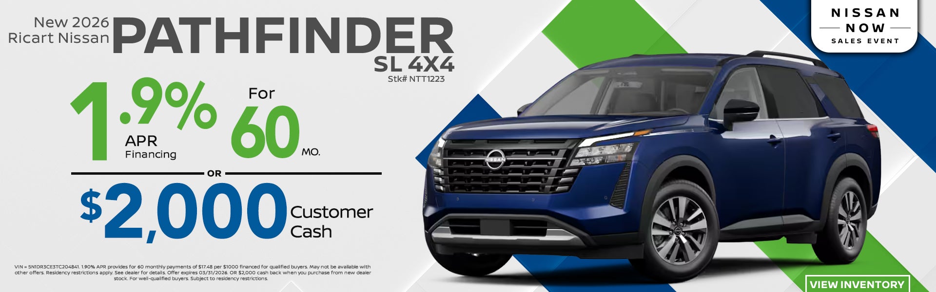 2026 Nissan Pathfinder