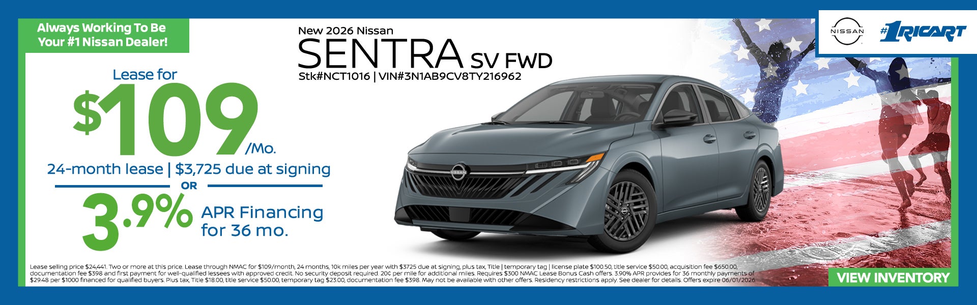 2026 Nissan Sentra