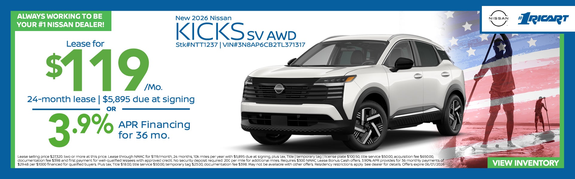 2026 Nissan Kicks