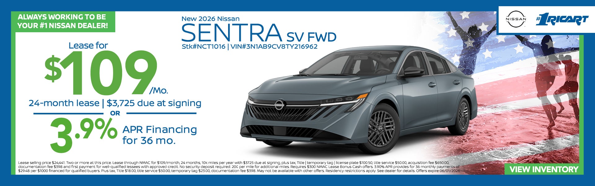 2026 Nissan Sentra