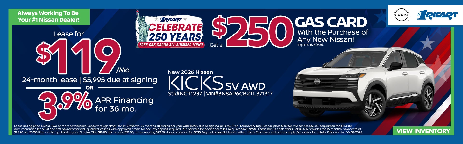 2026 Nissan Kicks