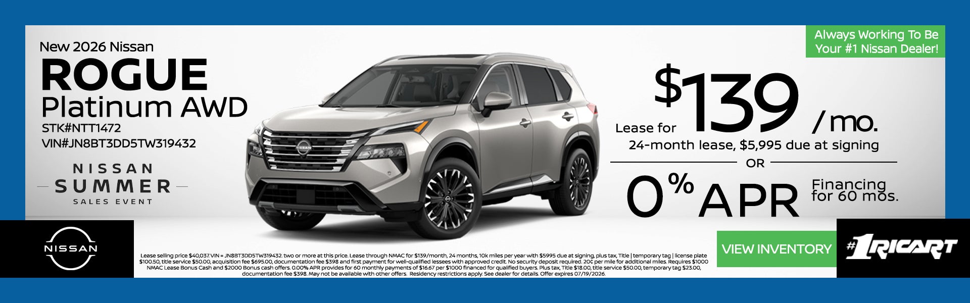 2026 Nissan Rogue
