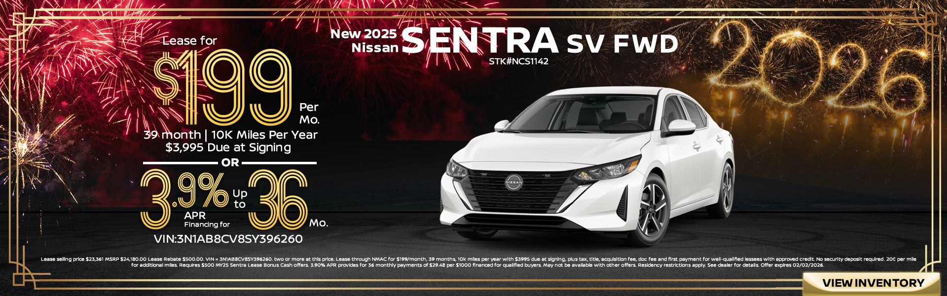 2026 Nissan Sentra